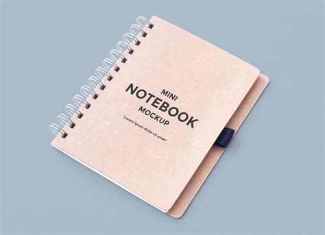 Download Blank notebook mockup